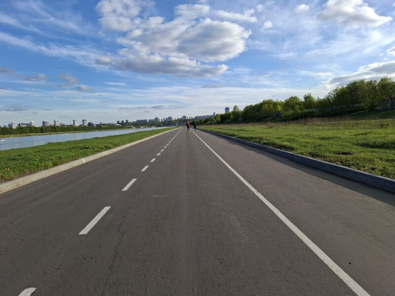 Трасса лыжероллерная Крылатское гребной канал, состояние на 6 мая 2025 по отзыву, фото 1. 